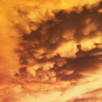 brown and black cloudy sky